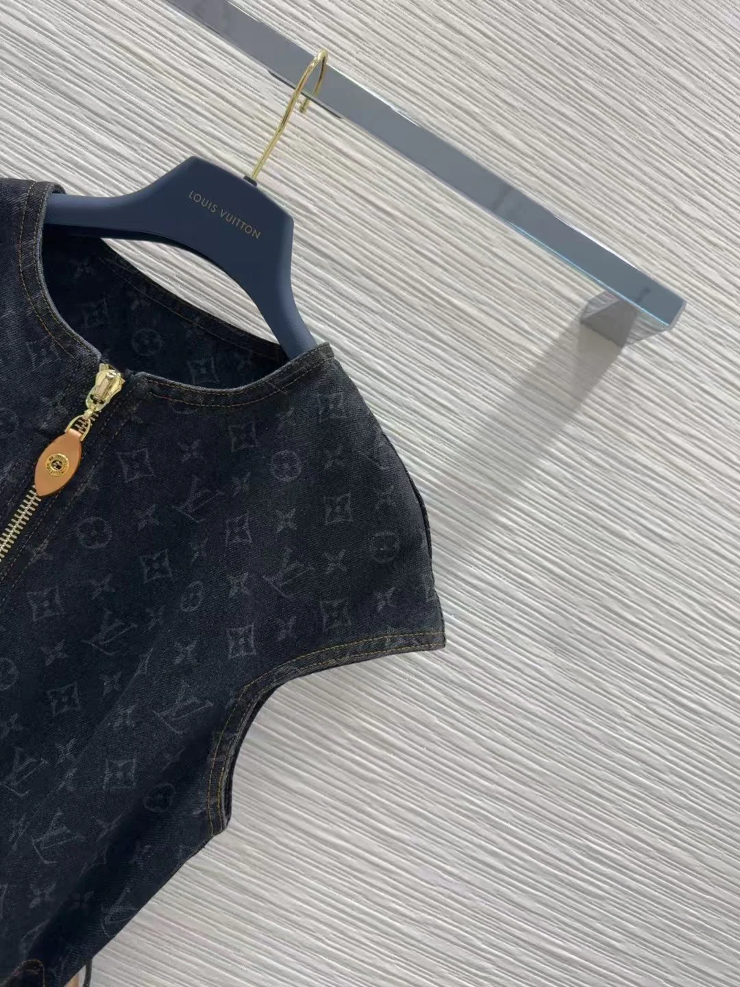 25ss belted jacquard denim dress - Ultra-Collectible