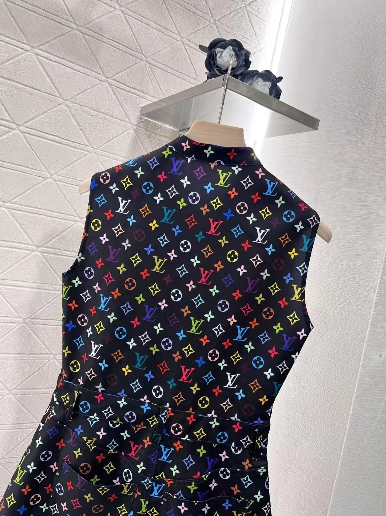 25ss printed zipper sleeveless dress - Ultra-Collectible