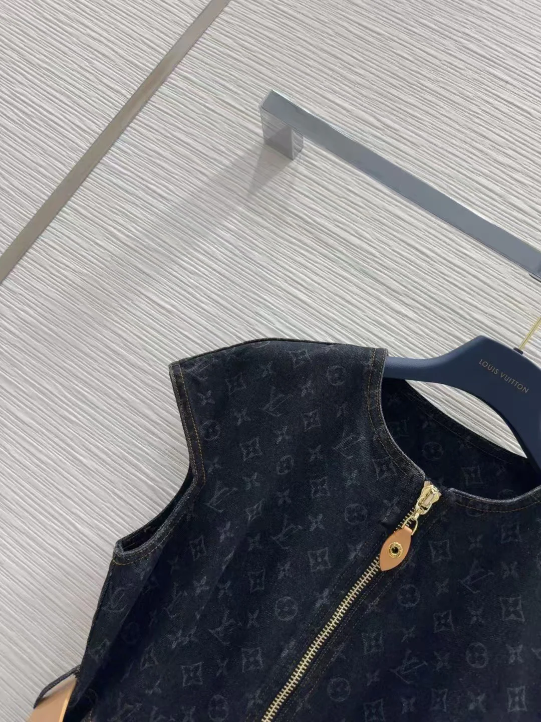 25ss belted jacquard denim dress - Ultra-Collectible