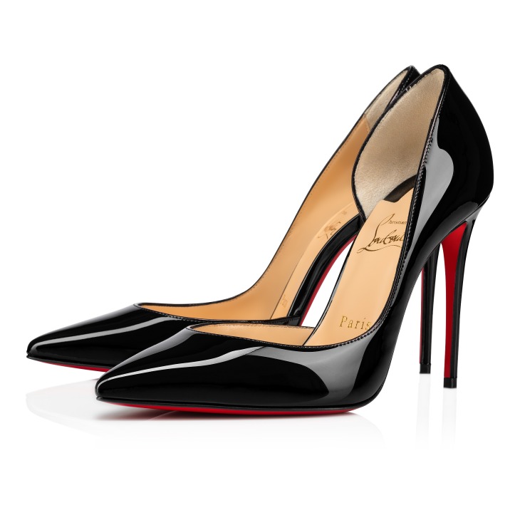 CHRISTIAN LOUBOUTIN (Replik) glossy black - Ultra-Collectible