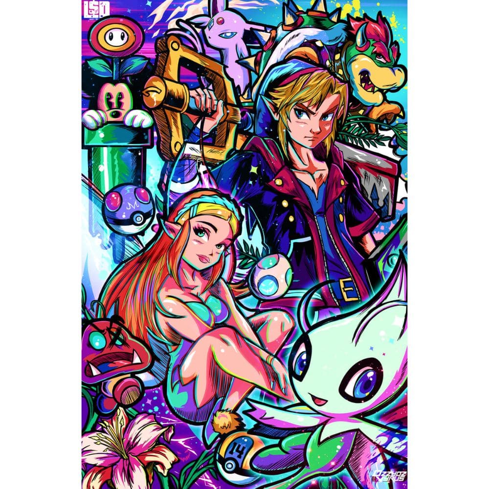 Acrylic Art Zelda Kingdom of Zelda