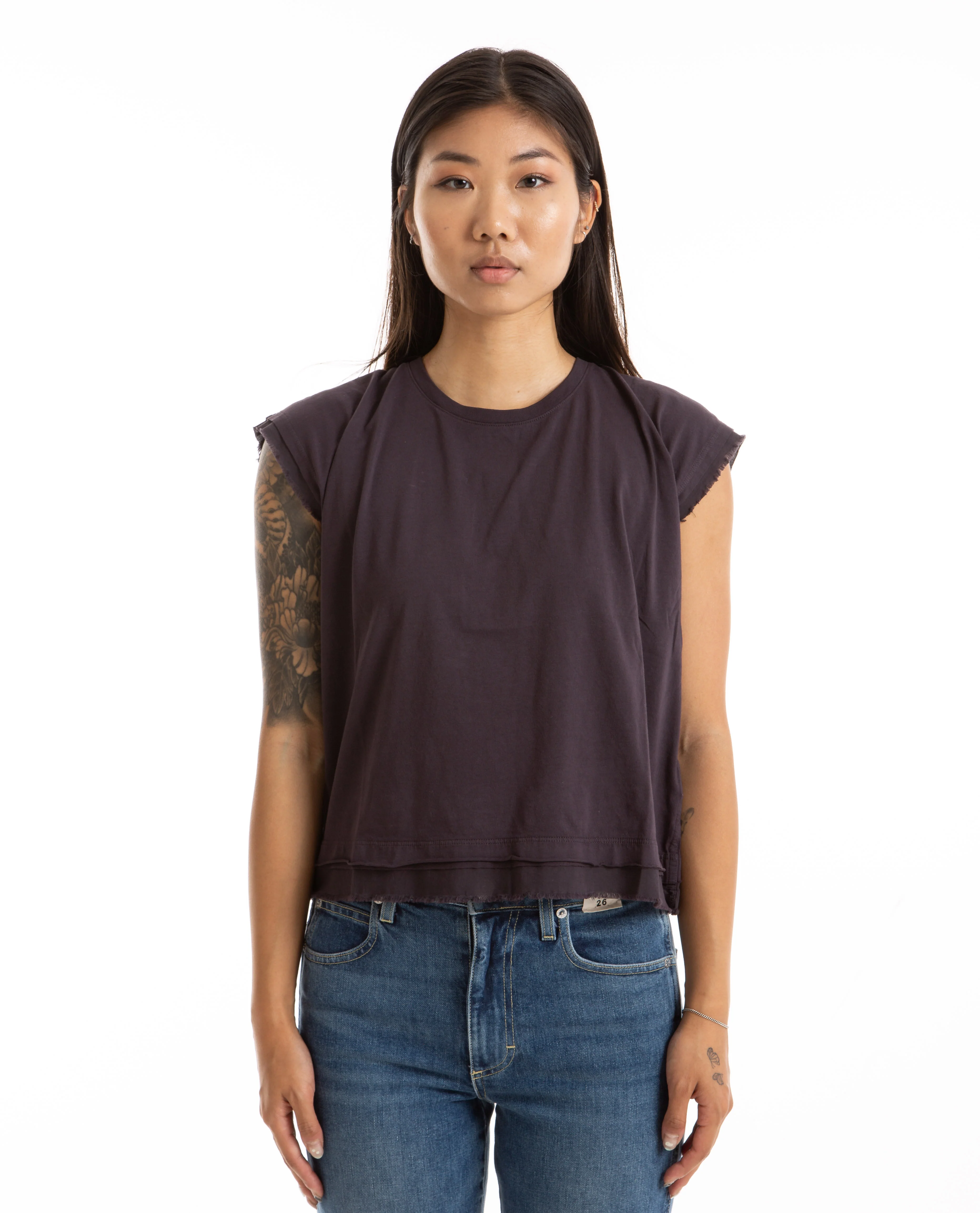 Feather Pima Muscle Tank