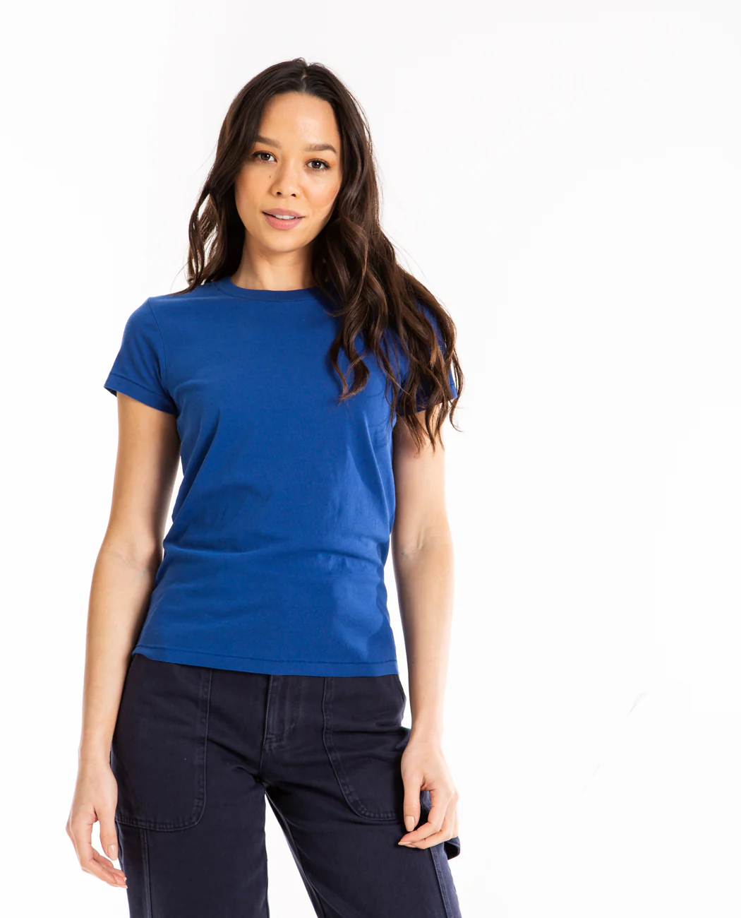 Prospect Tee In 40's Jersey Blue