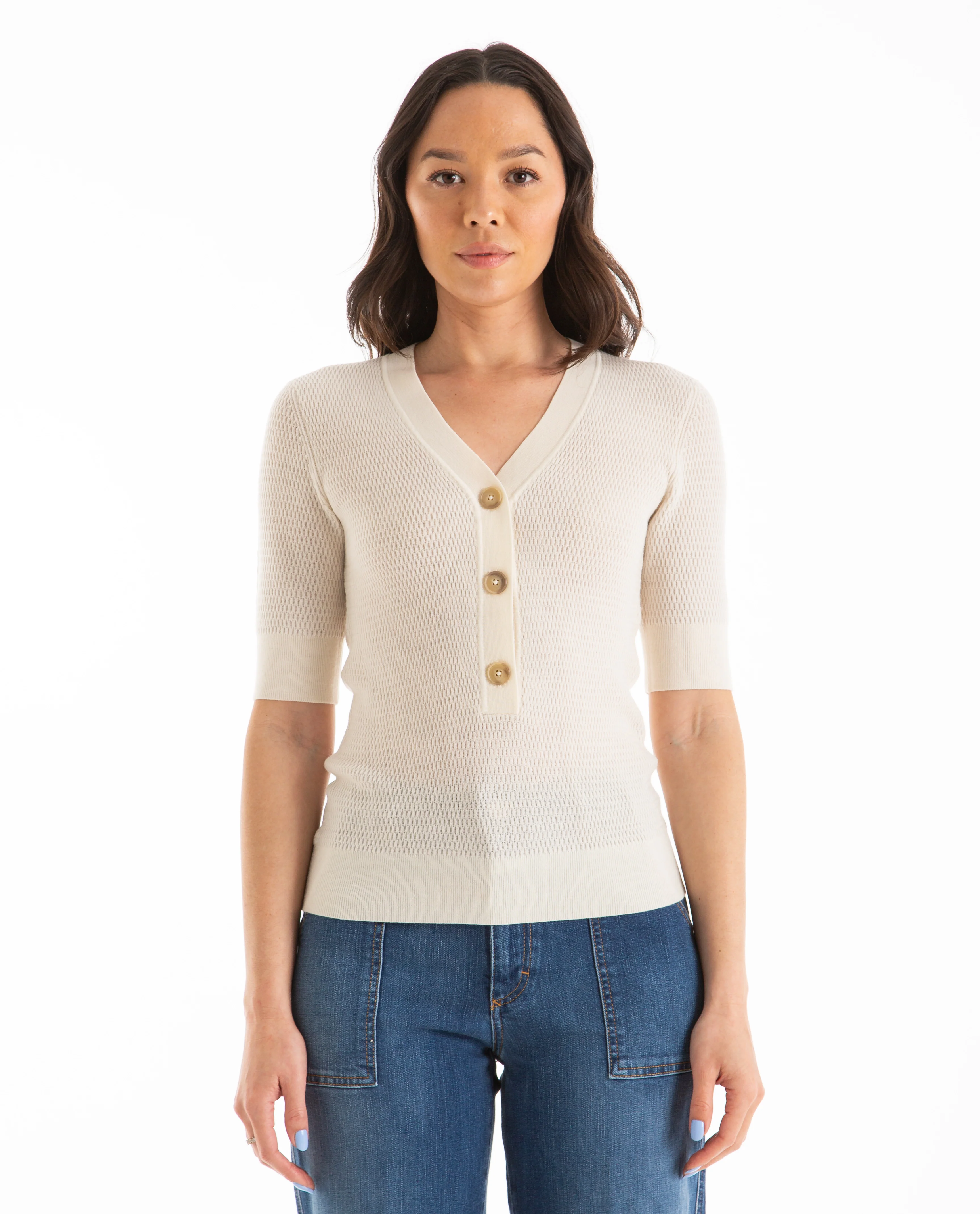 V-Neck Short Sleeve Shirt