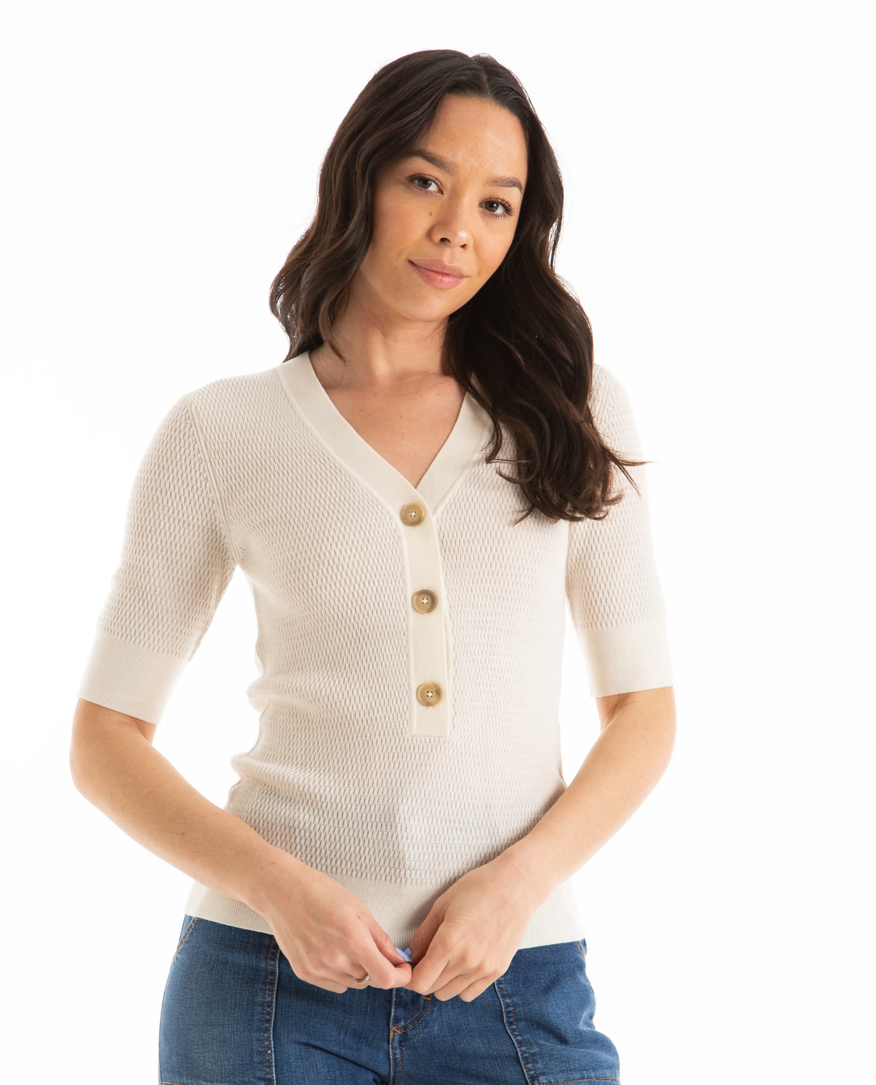 V-Neck Short Sleeve Shirt