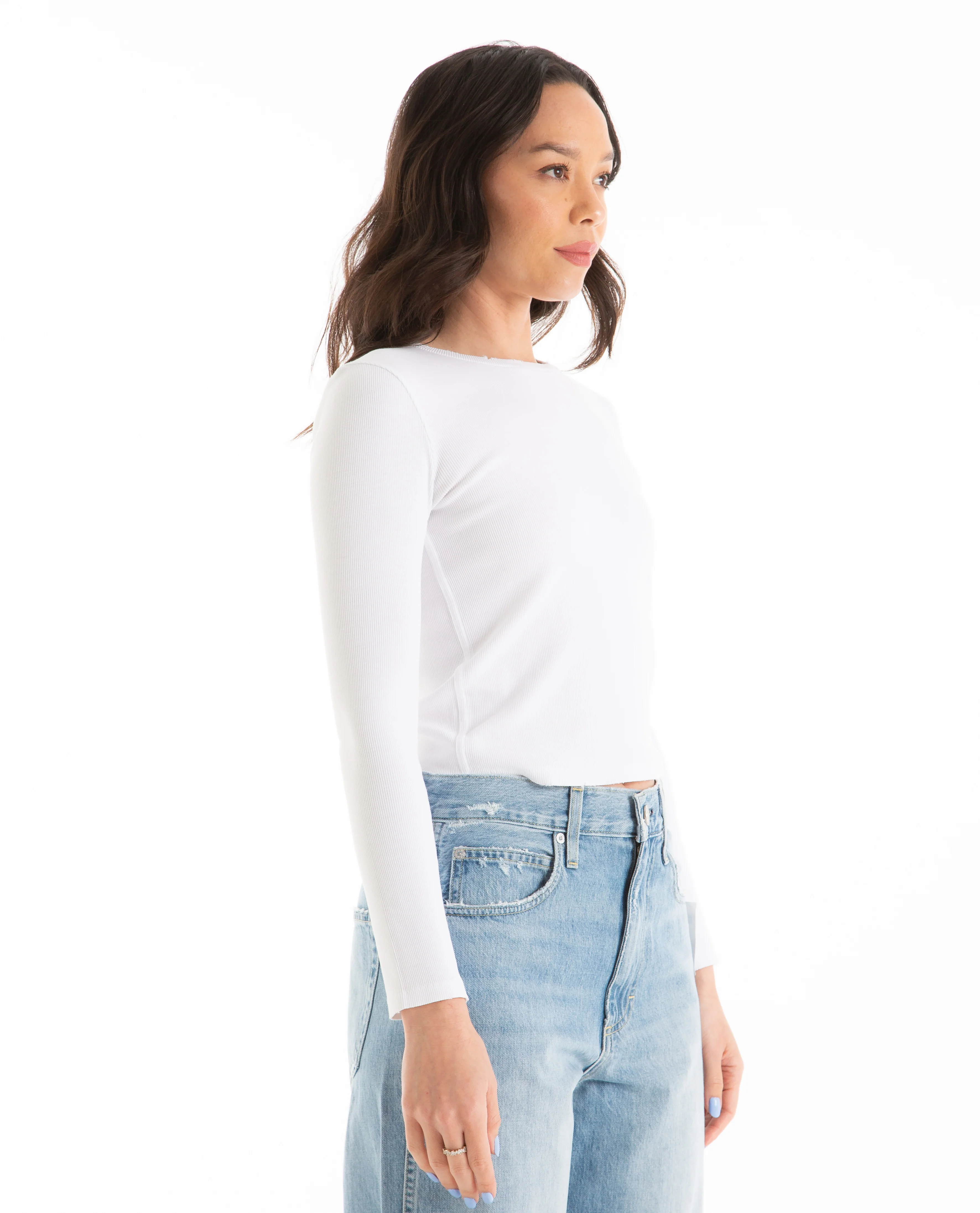 Slim Rib Tee
