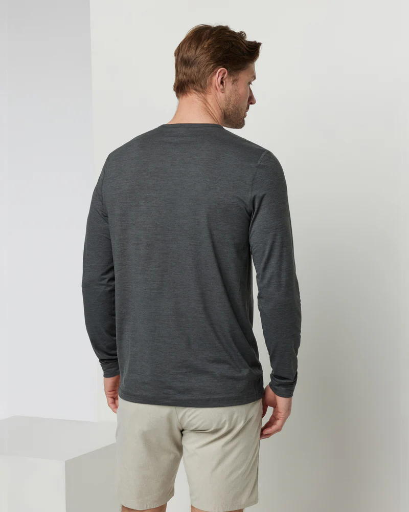 Long-Sleeve Ease Performance Henley