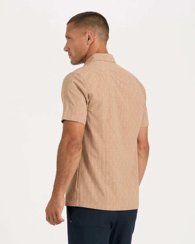 Short-Sleeve Bridge Button Down