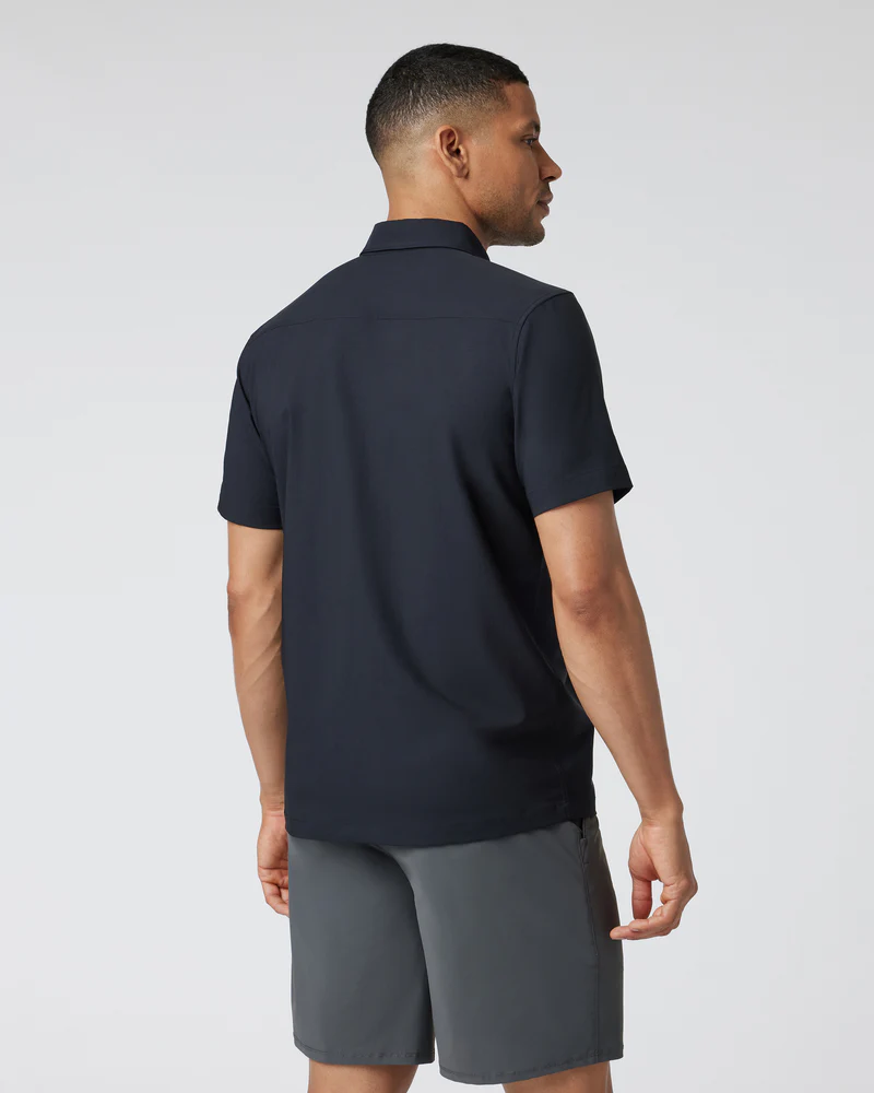 Short Sleeve Manhattan Button Down