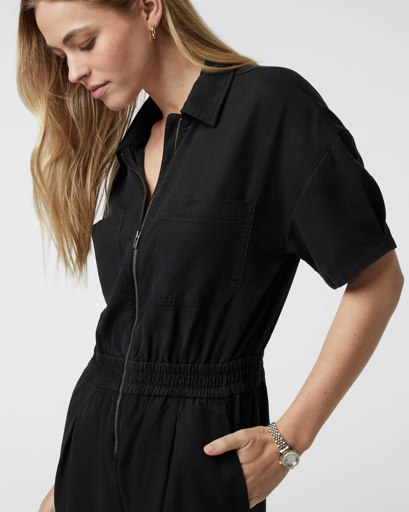 Short Sleeve Coastline Jumpsuit