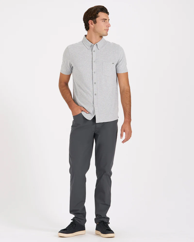 Short-Sleeve Ace Button Down