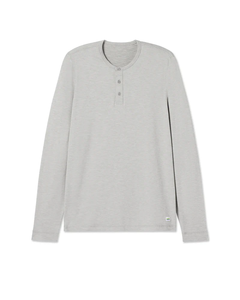 Long-Sleeve Ease Performance Henley