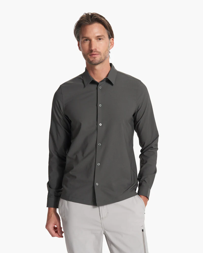 Long Sleeve Manhattan Button Down