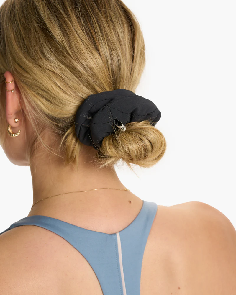 Quilted Puff Scrunchie