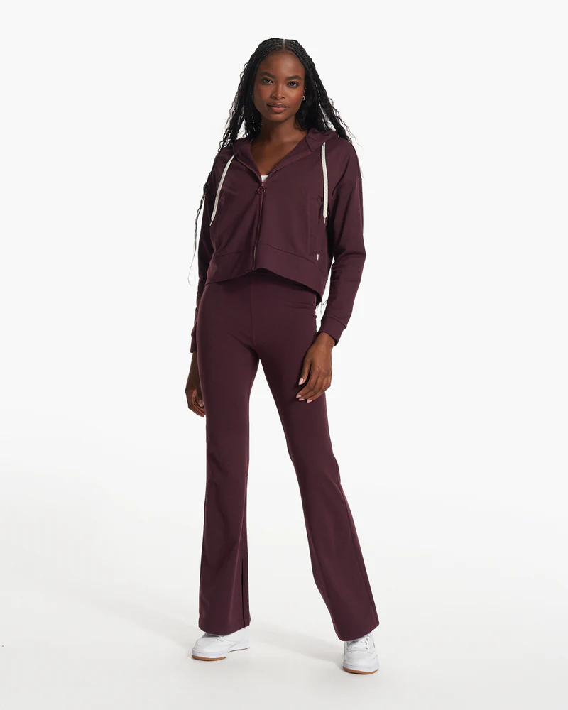 Granite Cropped Hoodie