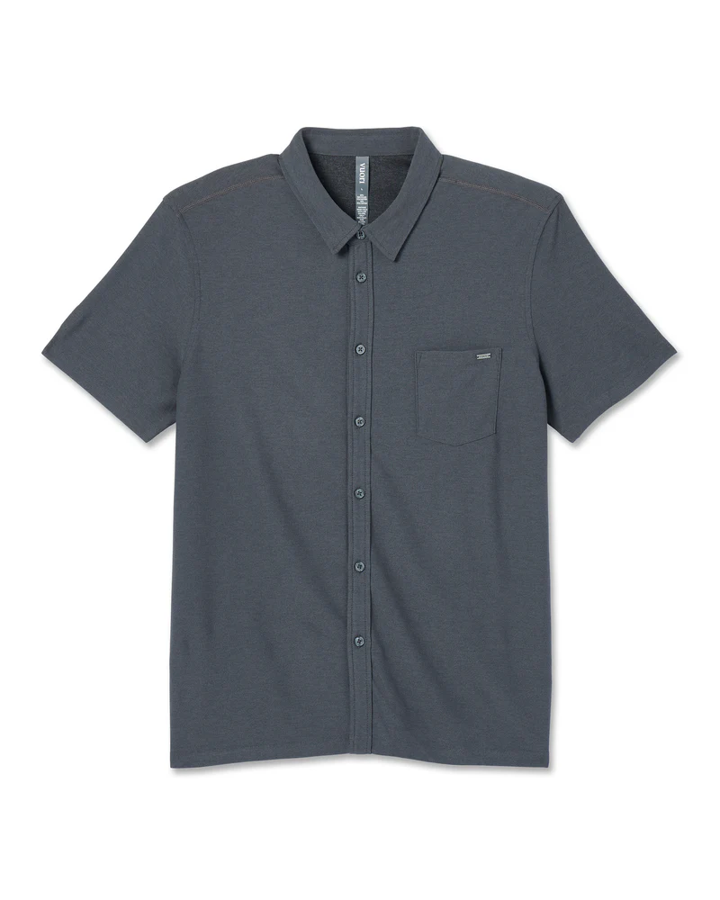 Short-Sleeve Ace Button Down