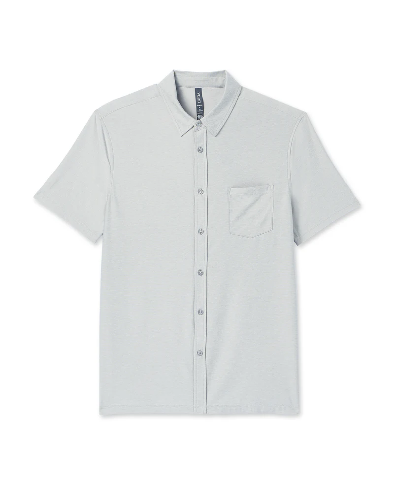 Short Sleeve Strato Button Down