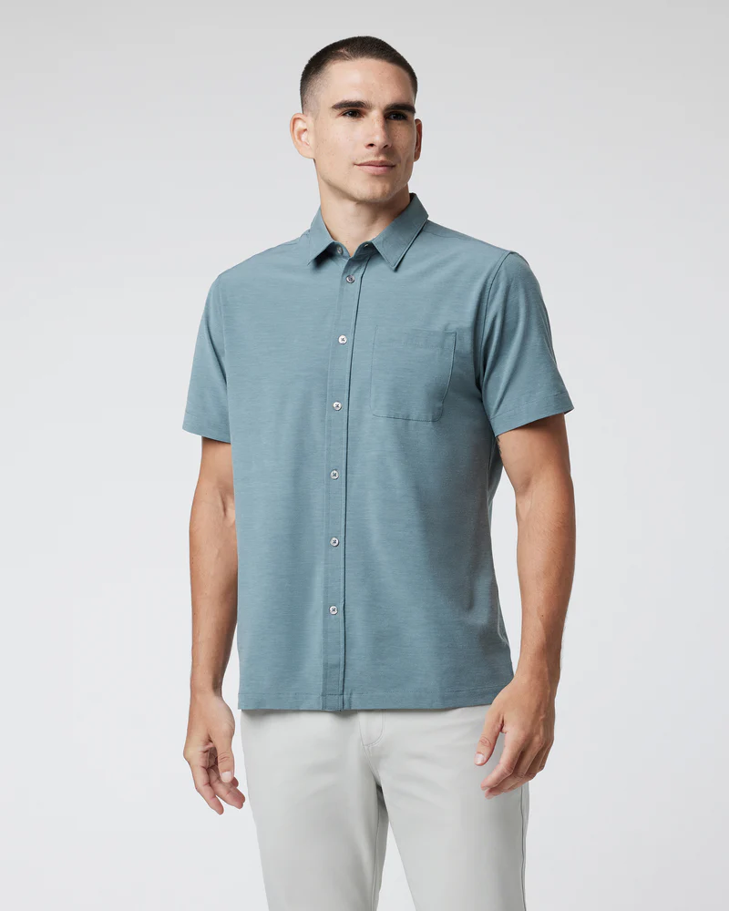 Short Sleeve Bridge Button Down