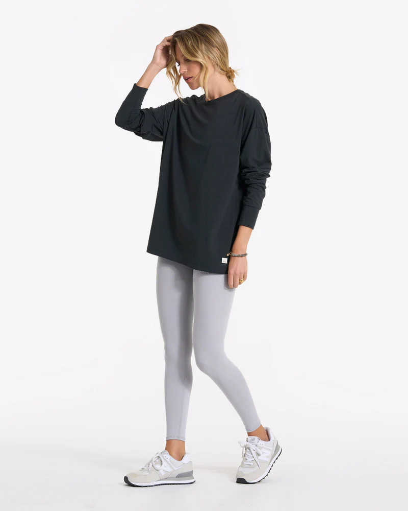 Long-Sleeve Feather Tee
