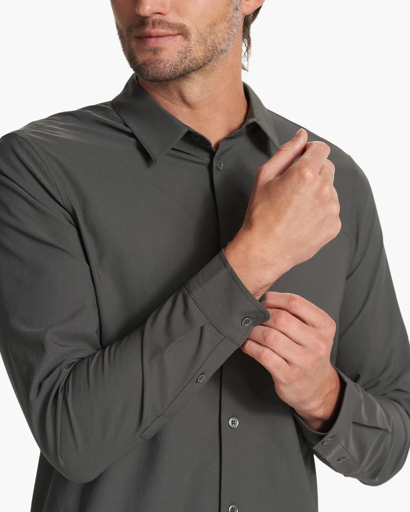 Long Sleeve Manhattan Button Down