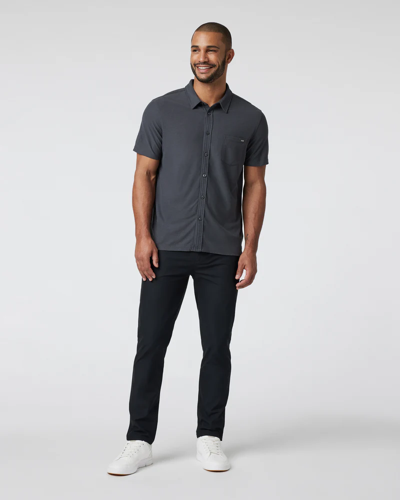Short-Sleeve Ace Button Down