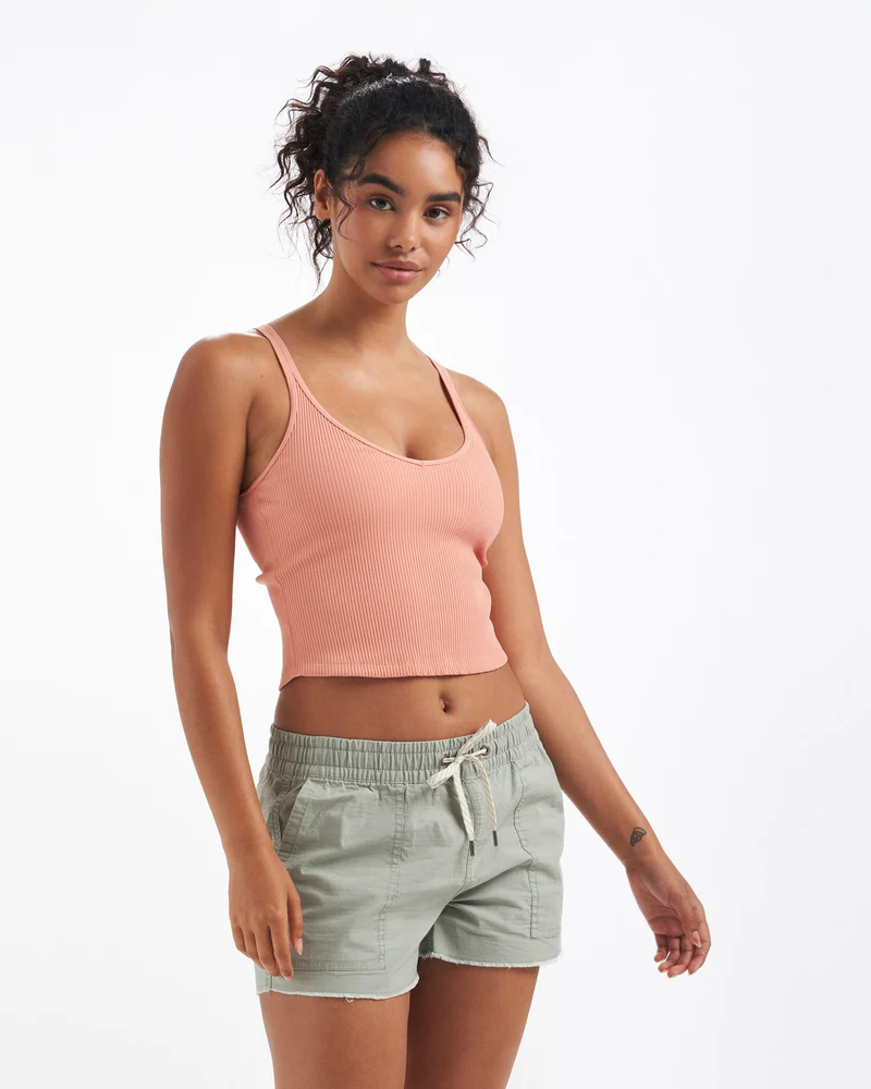 Rib Crop Tank