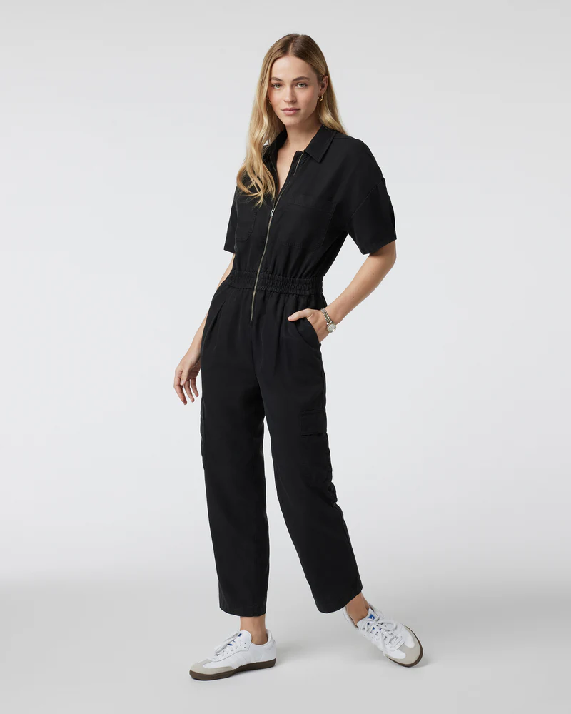 Short Sleeve Coastline Jumpsuit