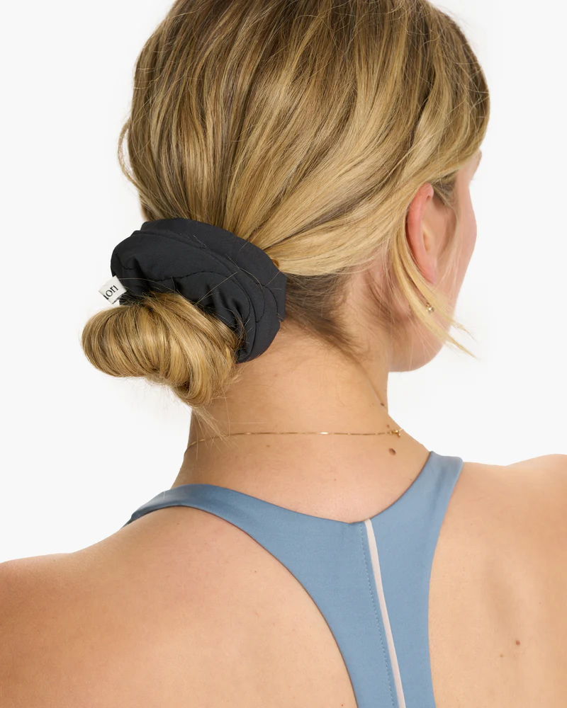 Quilted Puff Scrunchie