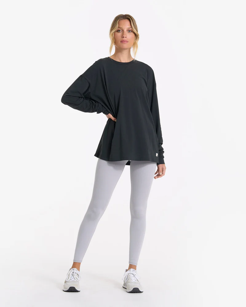 Long-Sleeve Feather Tee