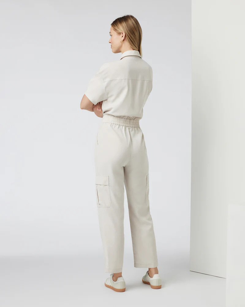 Short Sleeve Coastline Jumpsuit