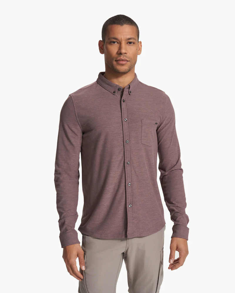 Long Sleeve Ace Button Down