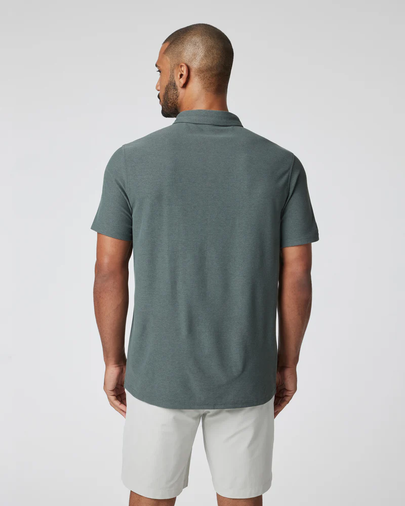 Short-Sleeve Ace Button Down