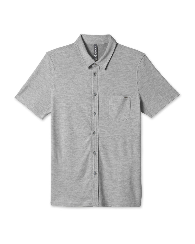 Short-Sleeve Ace Button Down