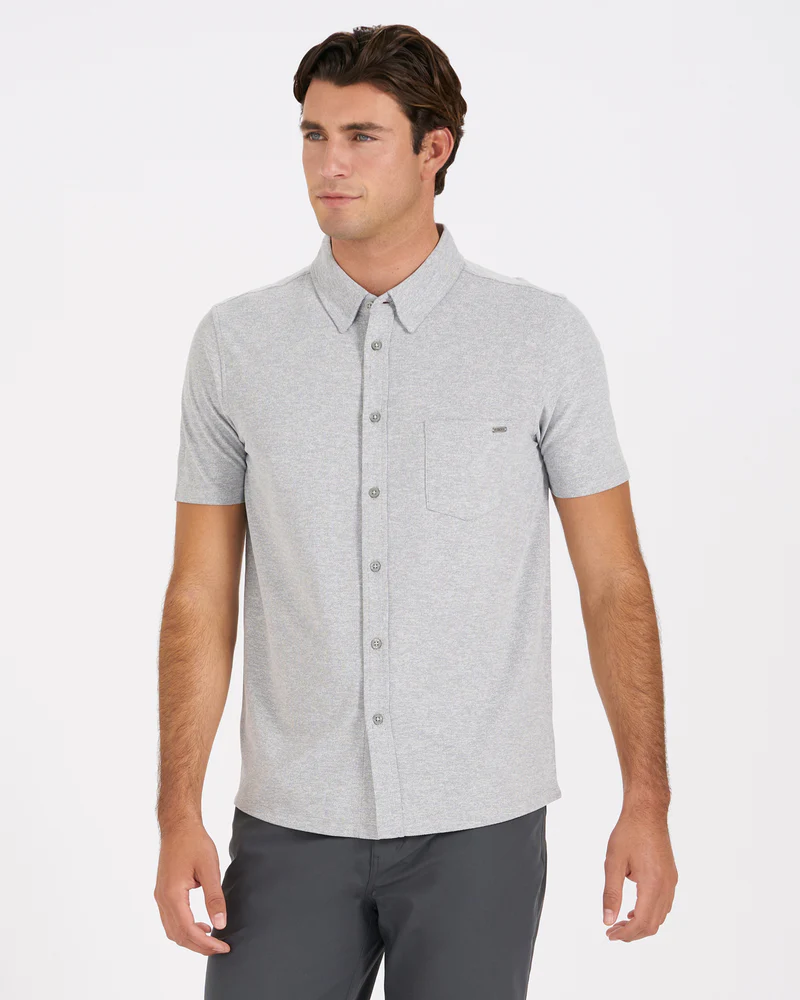 Short-Sleeve Ace Button Down