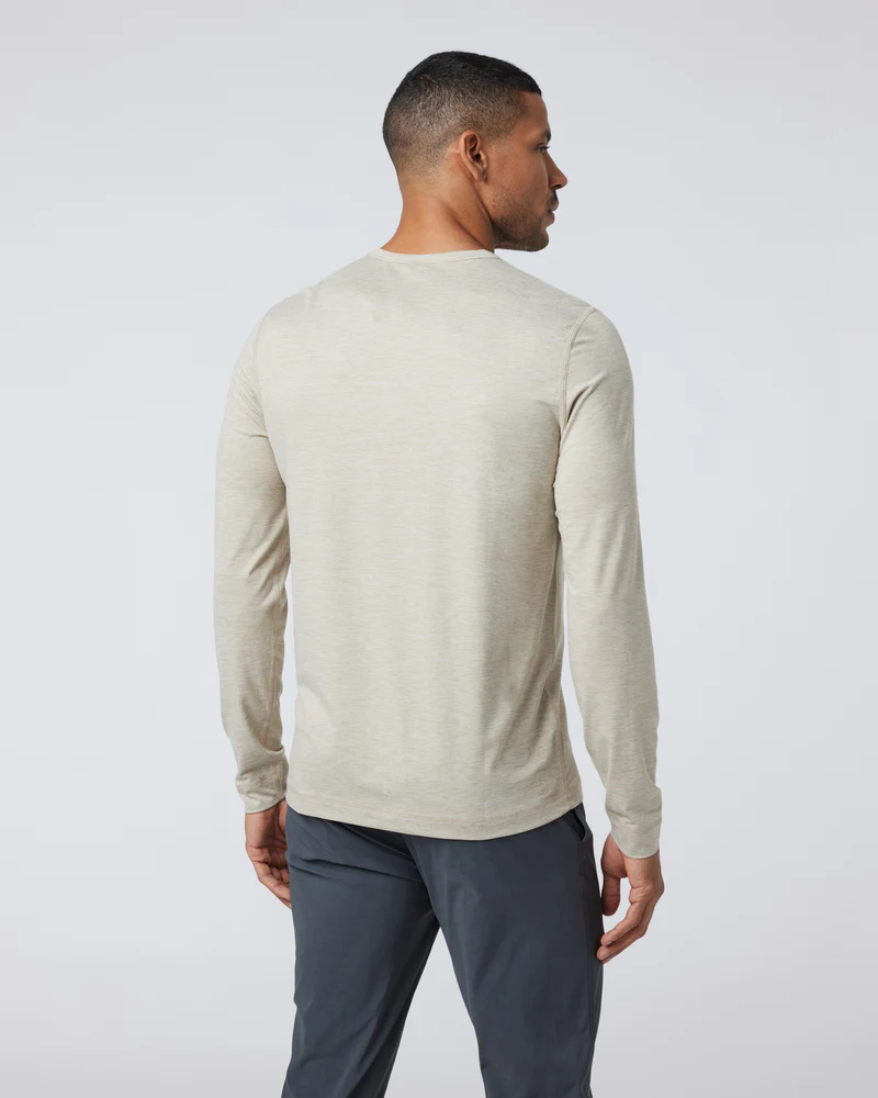 Long Sleeve Ease Performance Henley