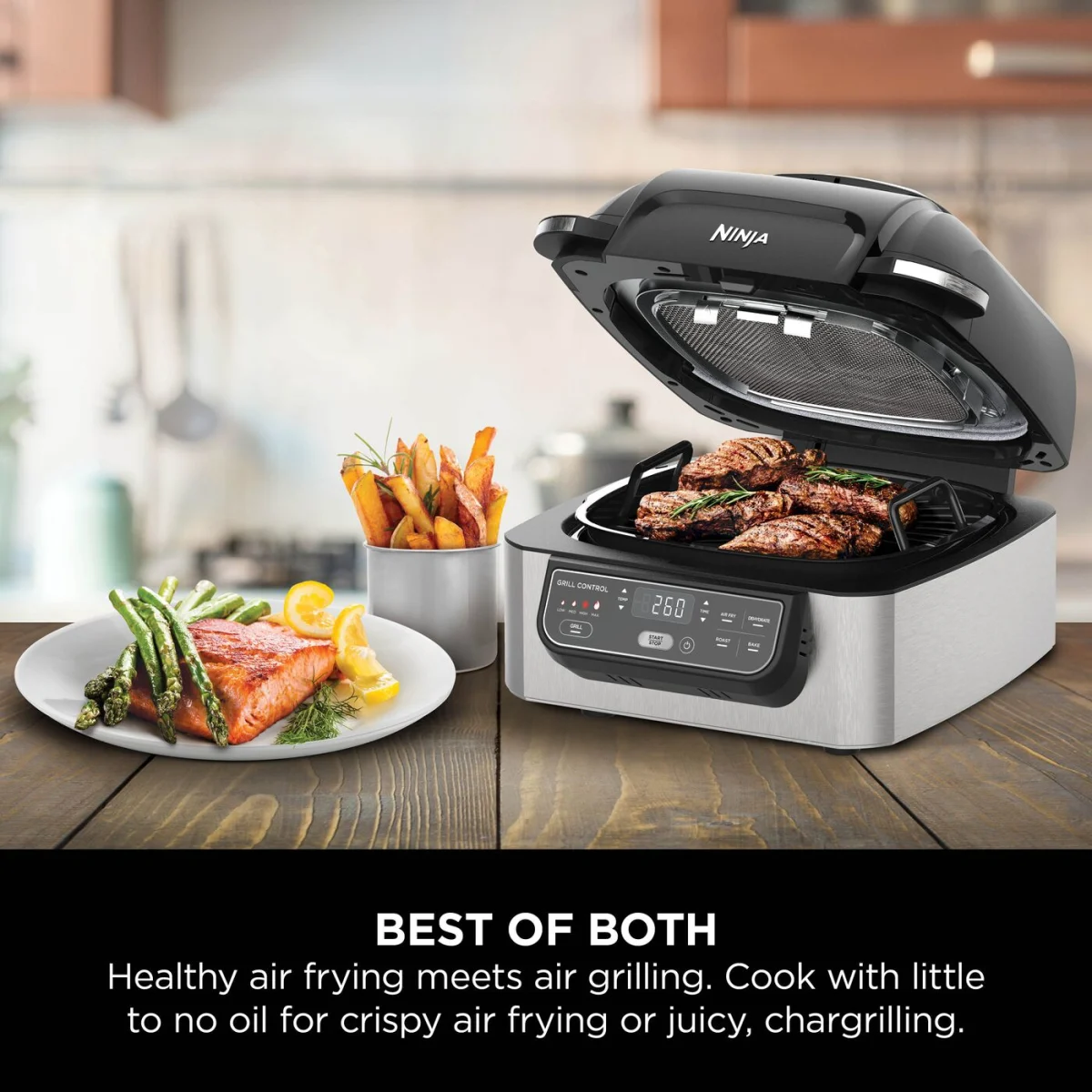 Ninja Foodi Health Grill & Air Fryer AG301UK