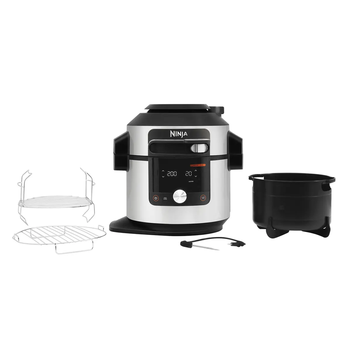 Ninja Foodi MAX 15-in-1 SmartLid 7.5L Multi-Cooker OL750UK & Accessories Exclusive Bundle