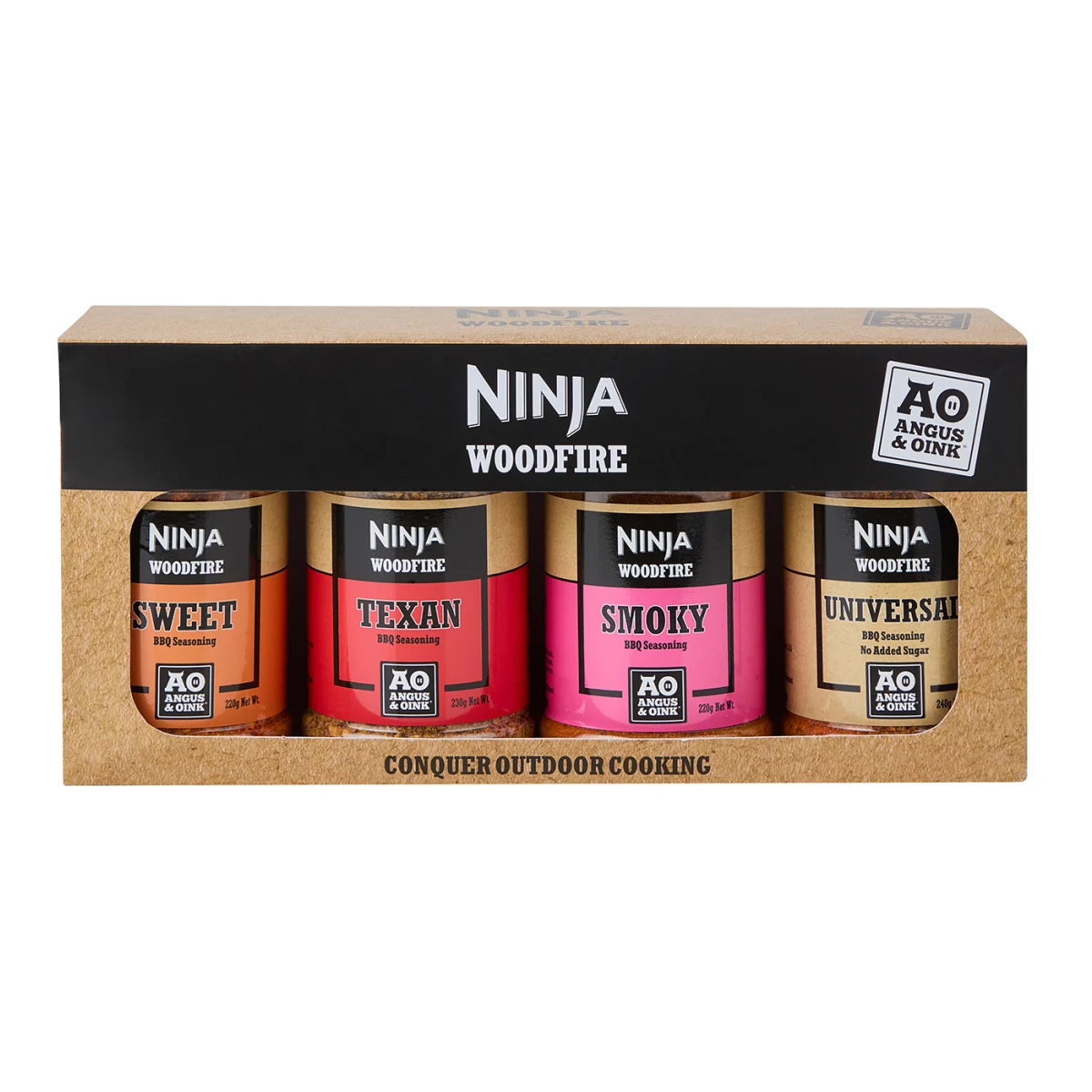 Ninja Woodfire X Angus & Oink BBQ Seasoning Kit - 920g
