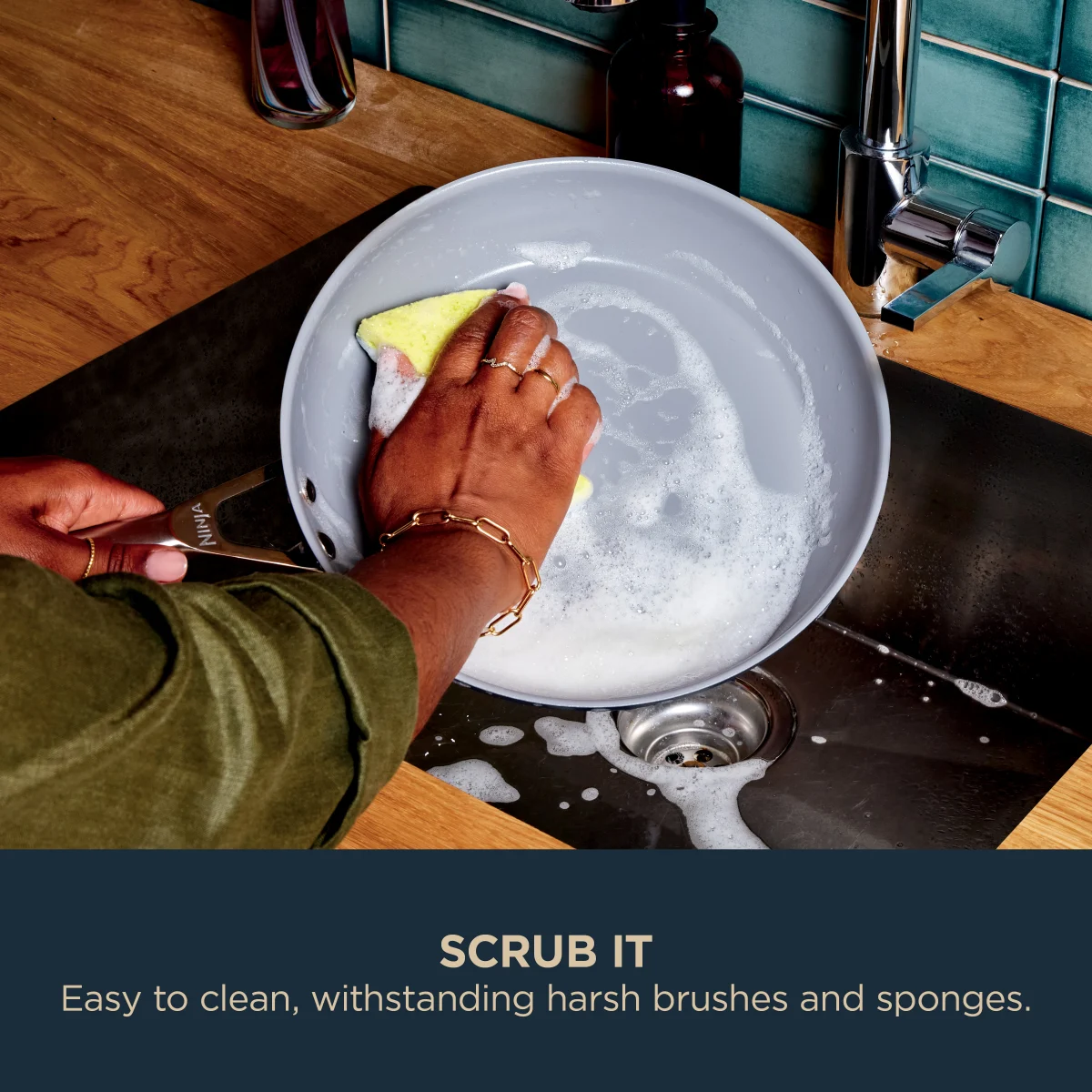 Ninja ZEROSTICK Ceramic - Midnight Blue - 6 Piece Set