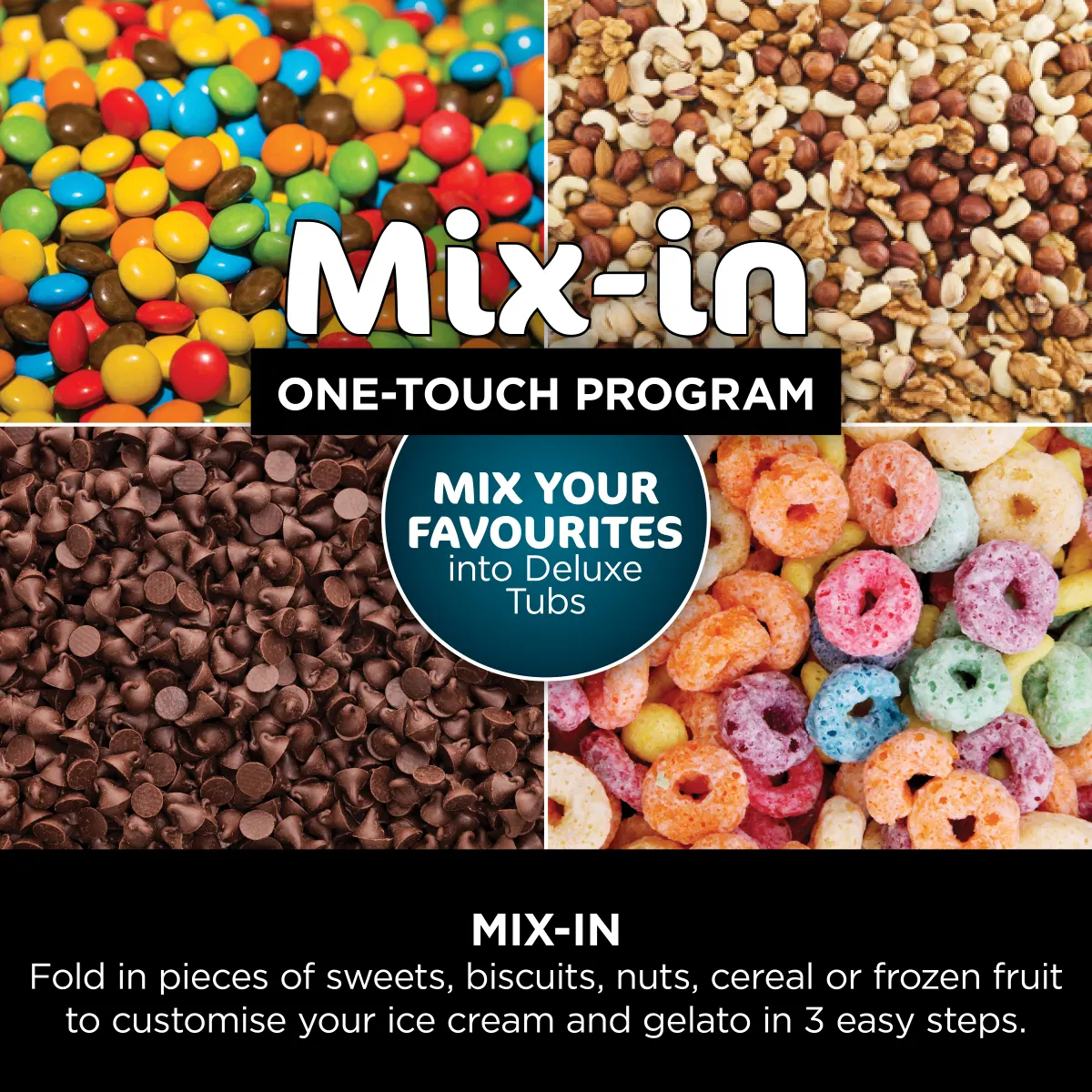 Ninja CREAMi Deluxe 10-in-1 Ice Cream and Frozen Drink Maker (5 Tub Bundle)