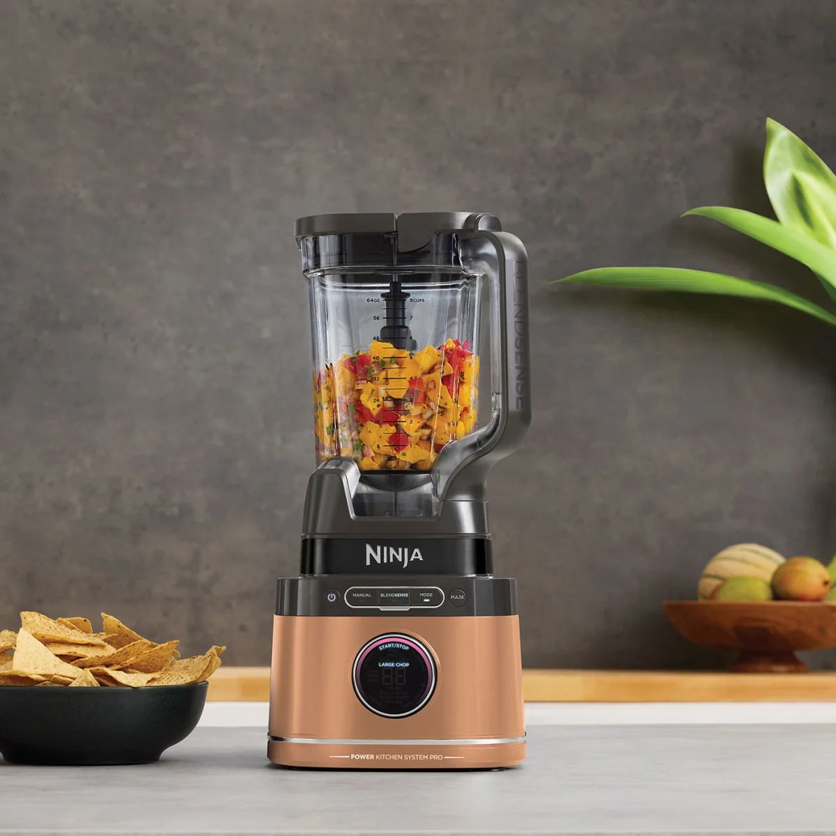 Ninja Deluxe Black & Copper Detect Power Blender & Processor Pro TB401UKDBCP