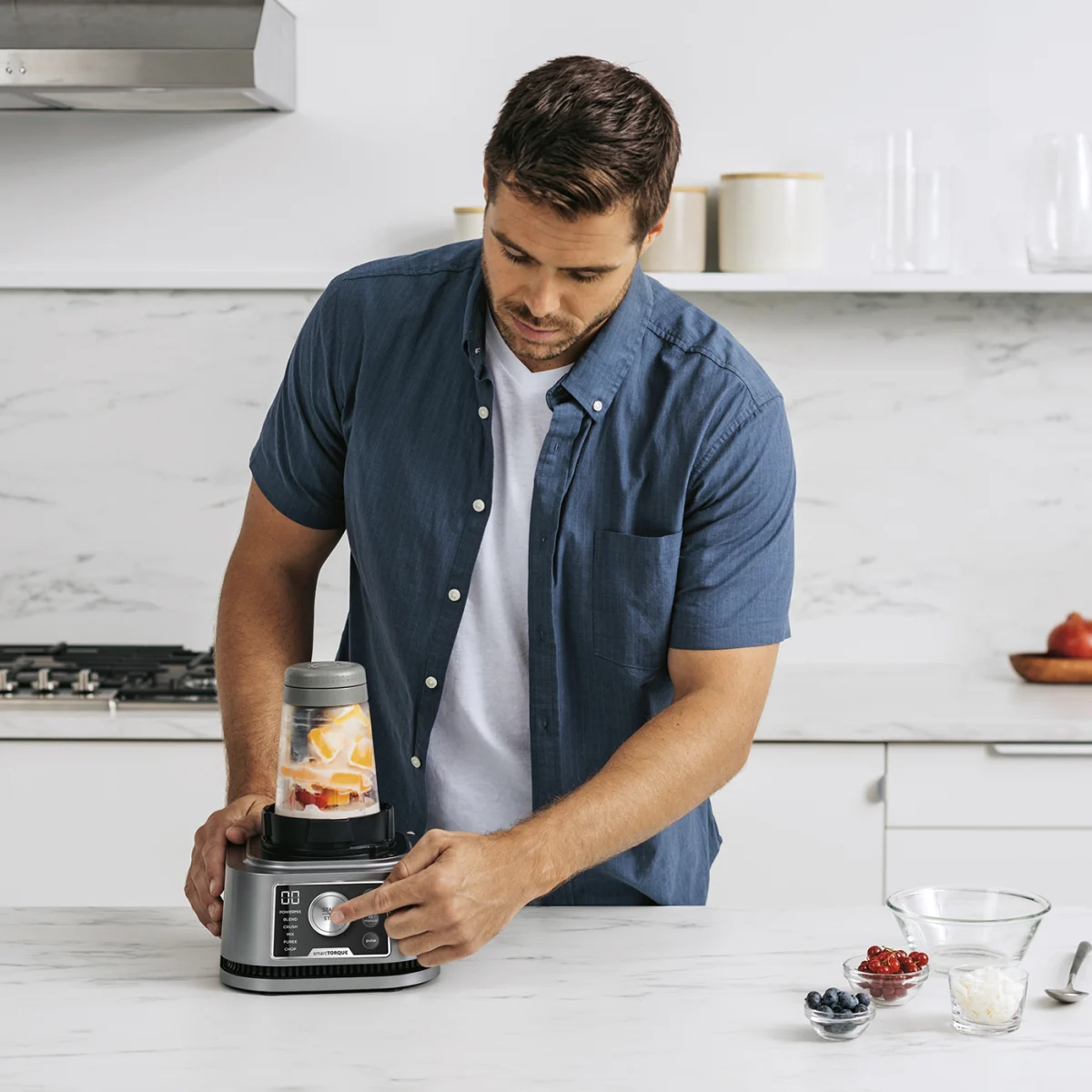 Ninja Foodi Power Nutri Blender 3-in-1 with Smart Torque & Auto-iQ 1200W - CB350UK