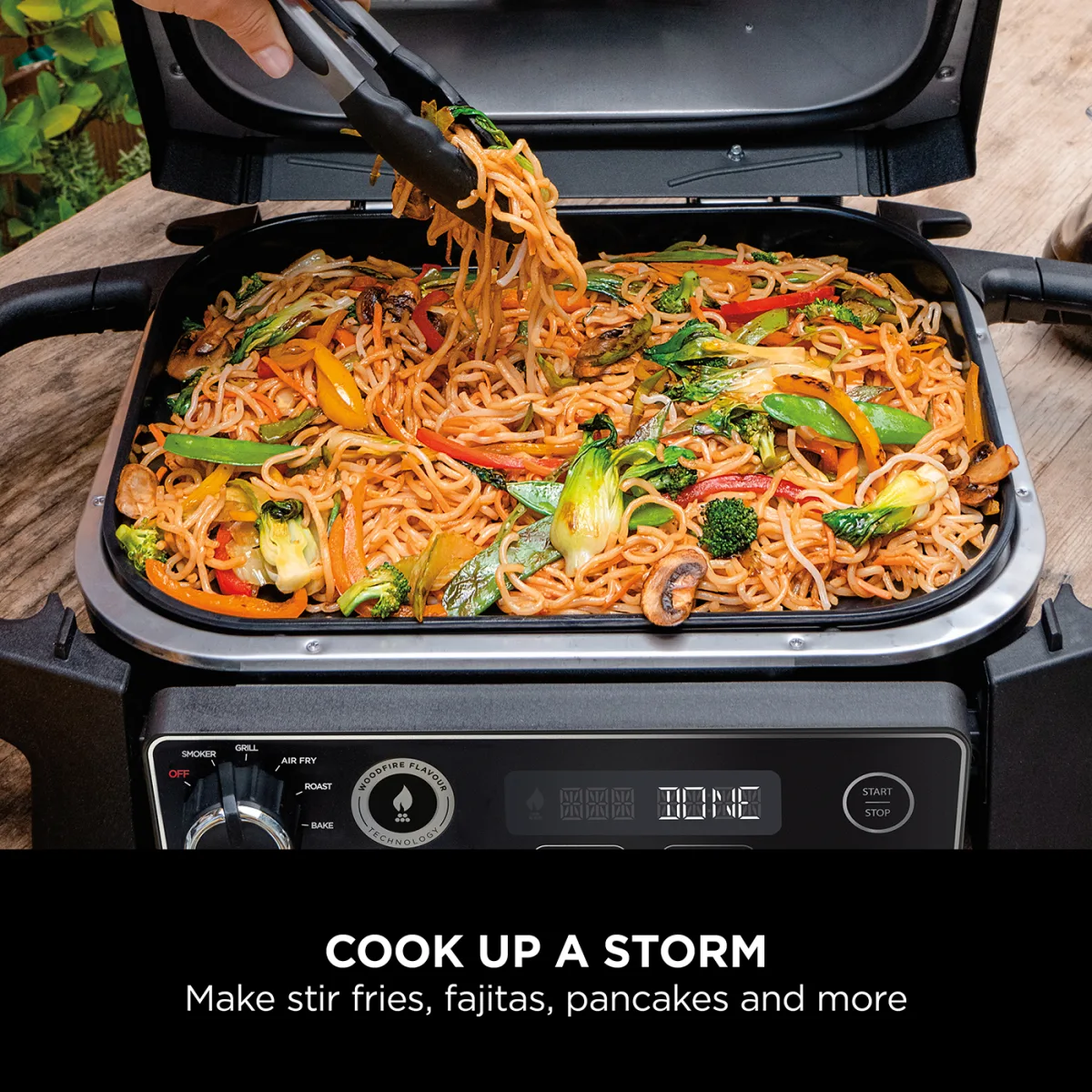 Ninja Woodfire Electric BBQ Grill Flat Plate - OG701UK