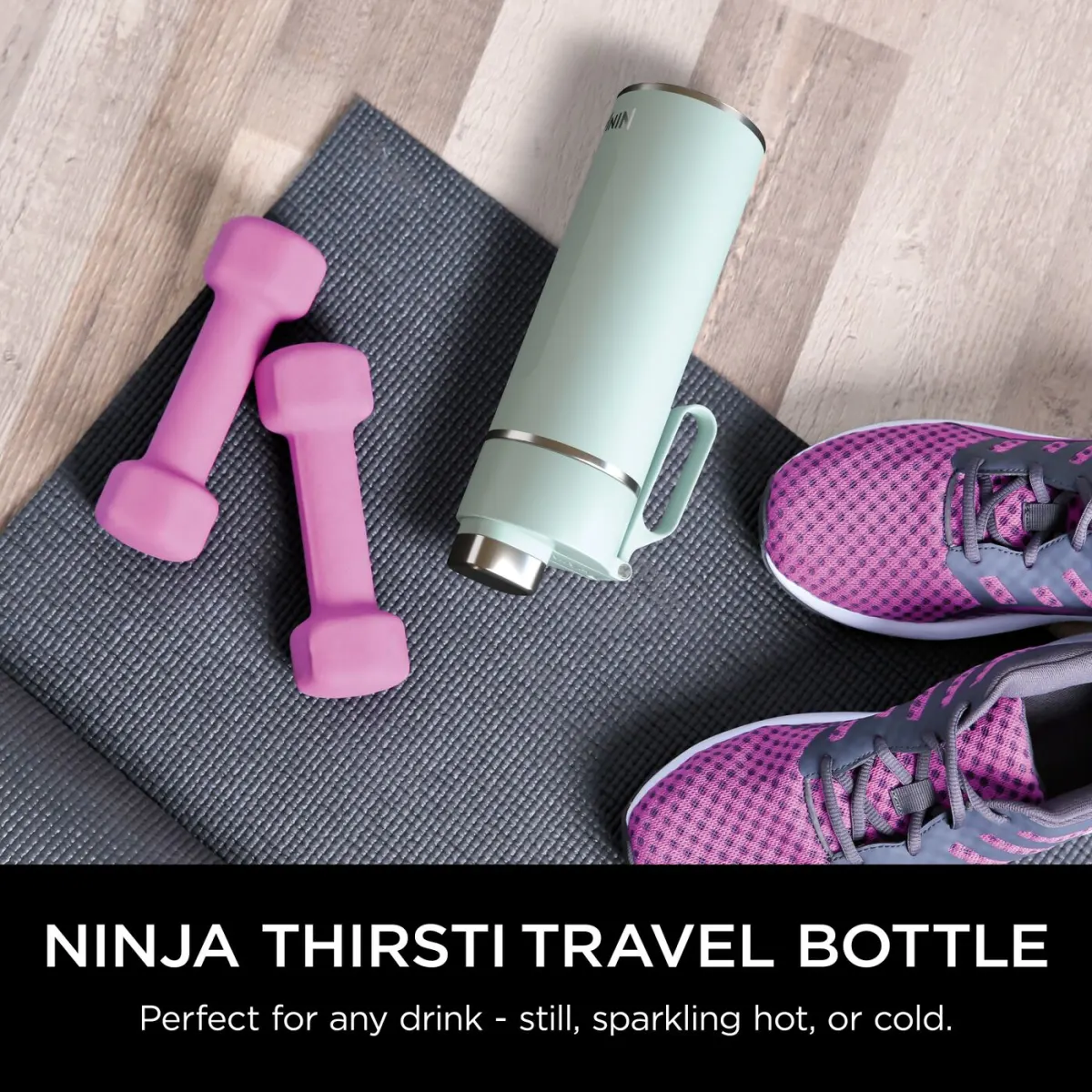 Ninja Thirsti 530 ml Travel Bottle – Mint DW1801EUUKMT