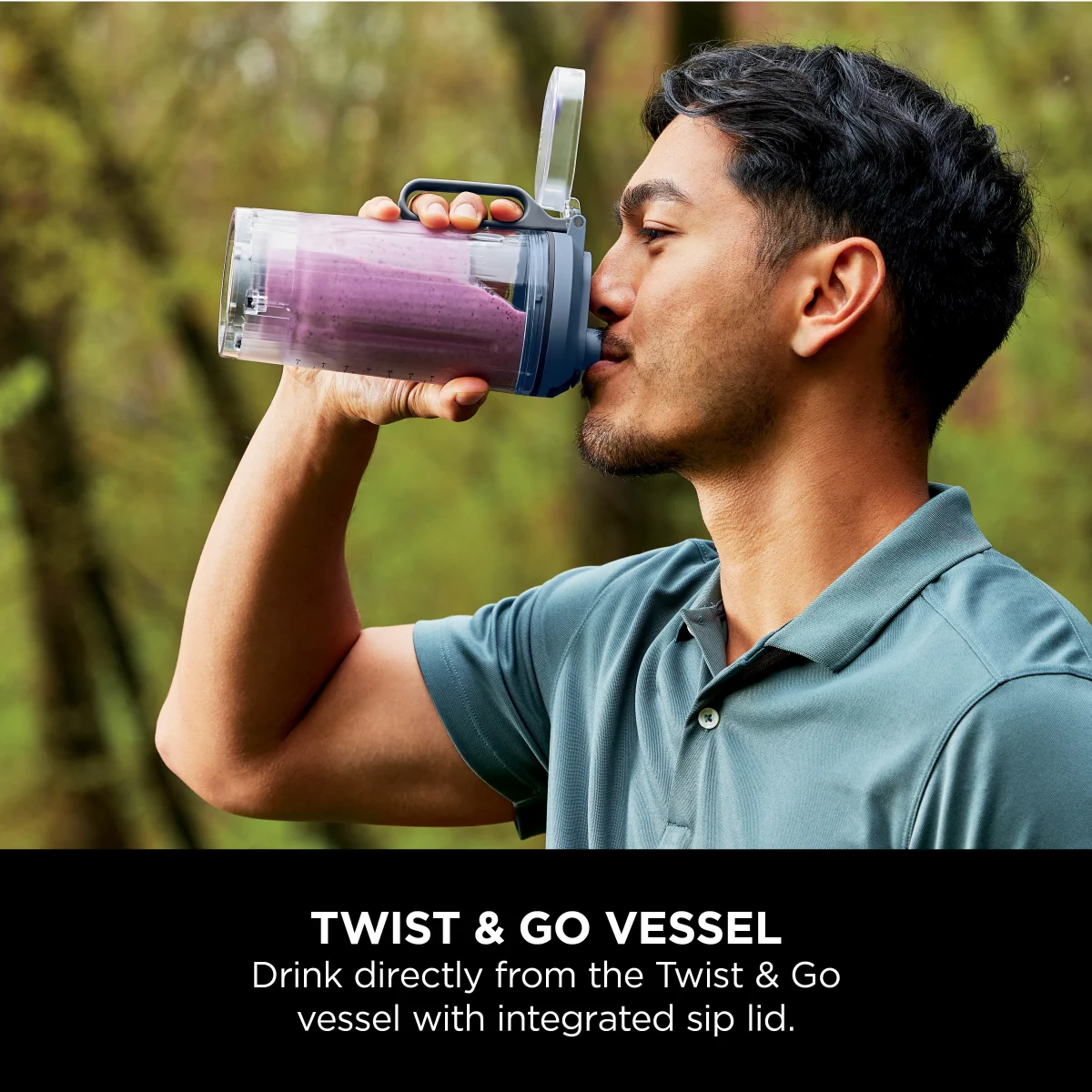 Ninja Blast Max Portable Blender - Navy BC251UKNV