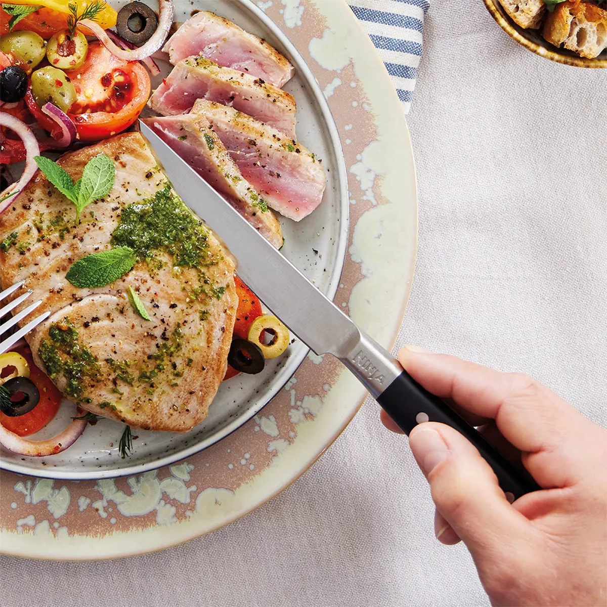 Refurbished Ninja Foodi StaySharp Steak Knives – 6-Piece Set [K32106UKREF] | Excellent Condition