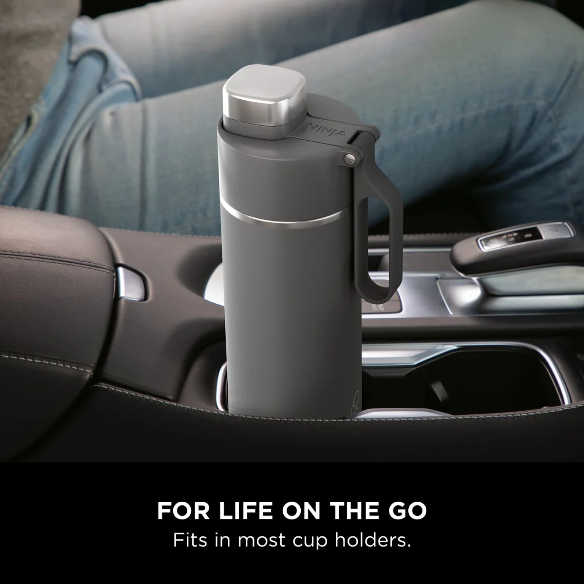 Ninja Thirsti 700 ml Travel Bottle – Grey DW2401EUUKGY