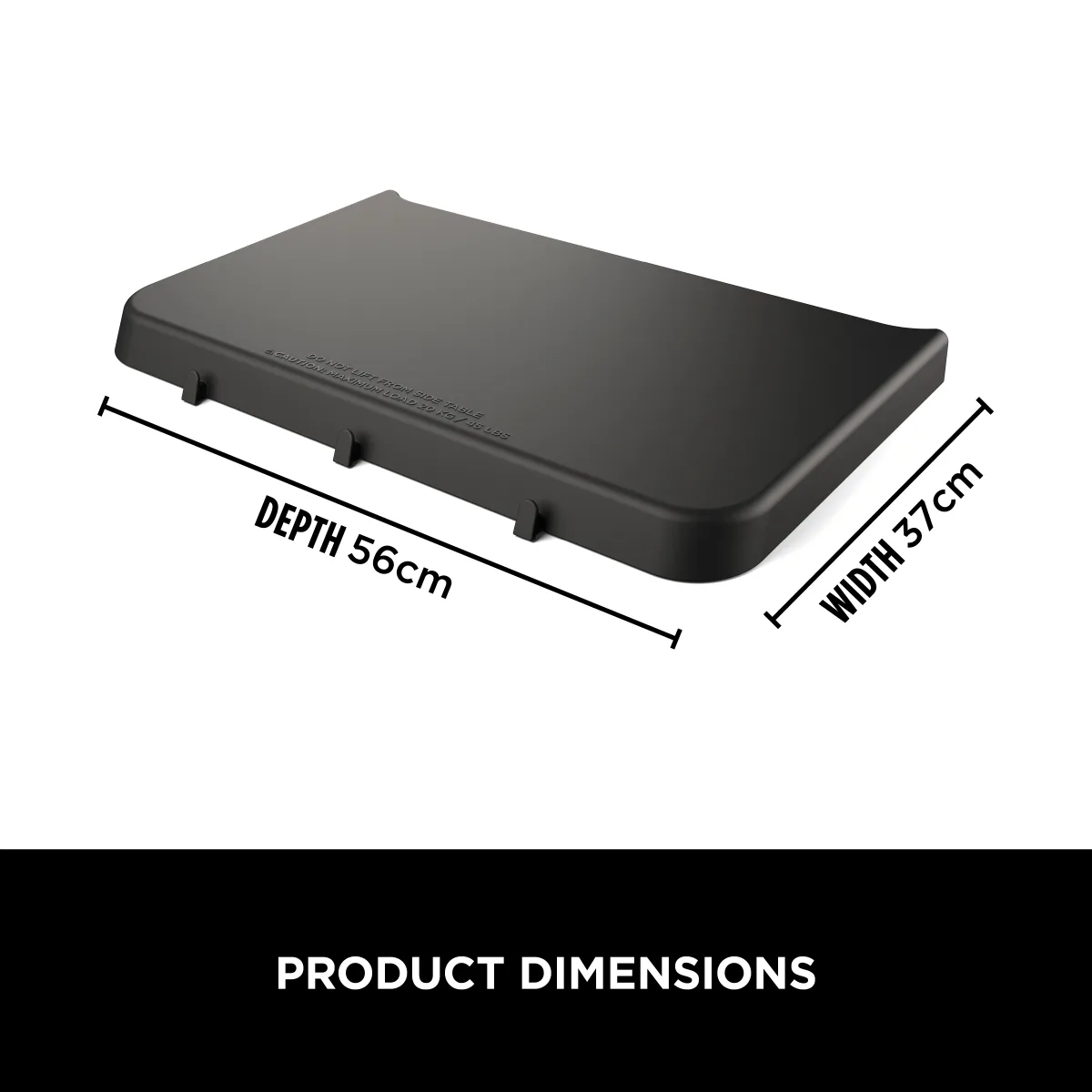 Ninja Woodfire Adjustable Stand with Additional Side Table