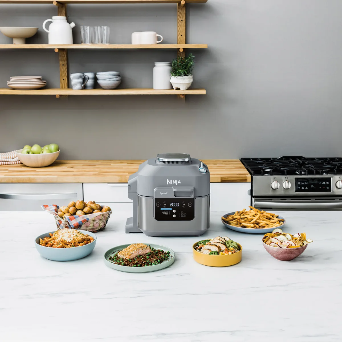 Ninja Speedi 10-in-1 Rapid Cooker and Air Fryer Exclusive Accessory Bundle