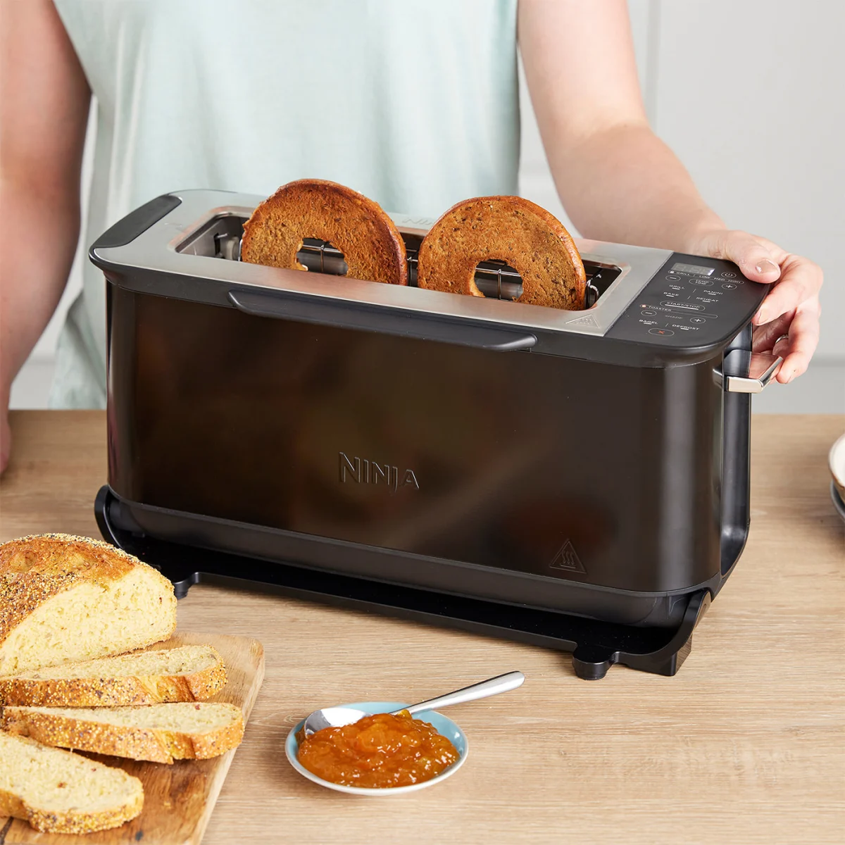 Ninja Black Kettle and Toaster Set